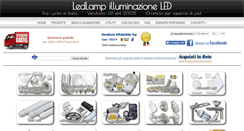 Desktop Screenshot of ledlamp.it