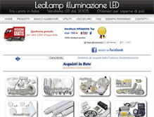 Tablet Screenshot of ledlamp.it