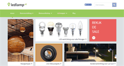 Desktop Screenshot of ledlamp.nl